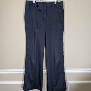 Slate Grey Cotton Business Casual Slacks